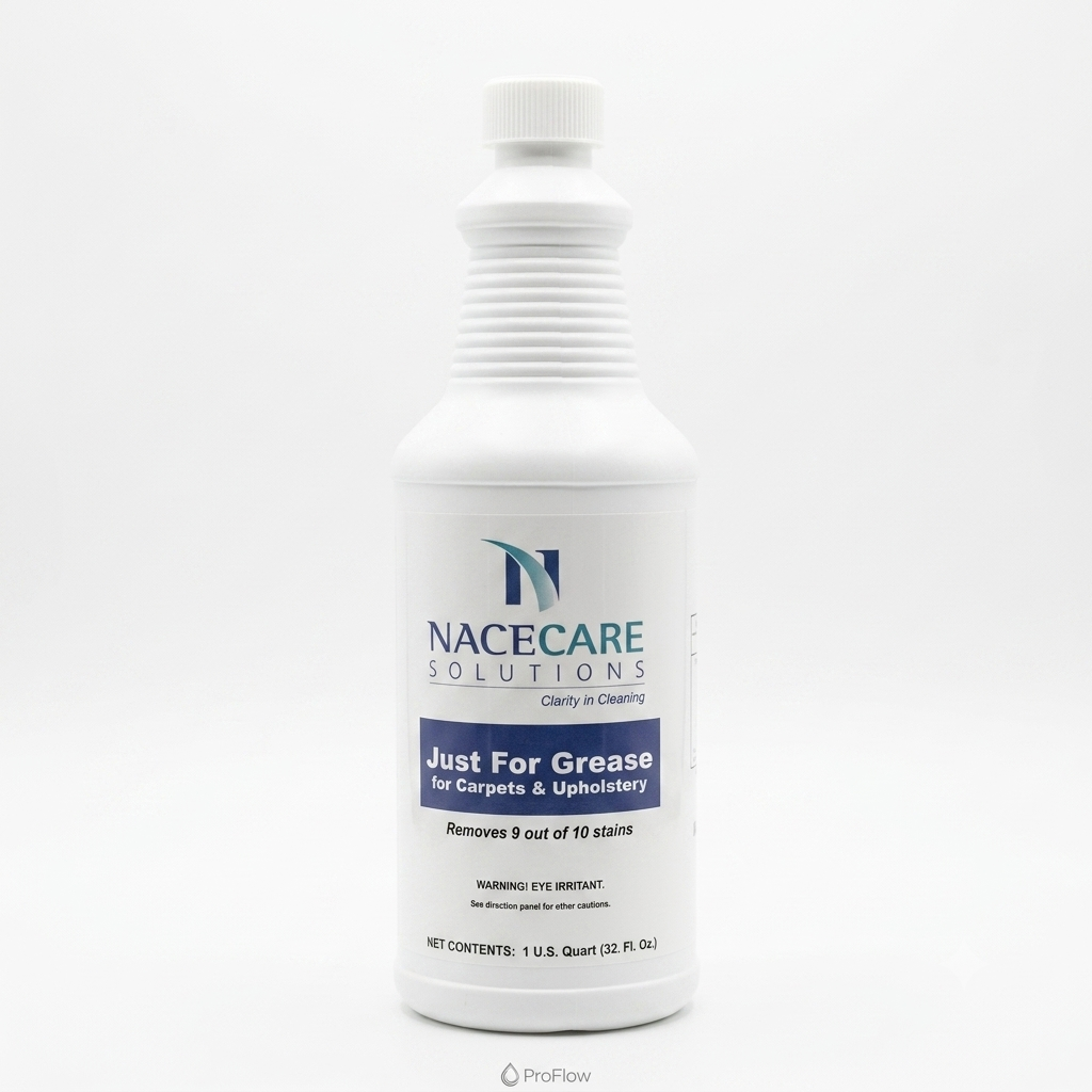 NaceCare Just For Grease Carpet & Upholstery Cleaner - 1 Quart