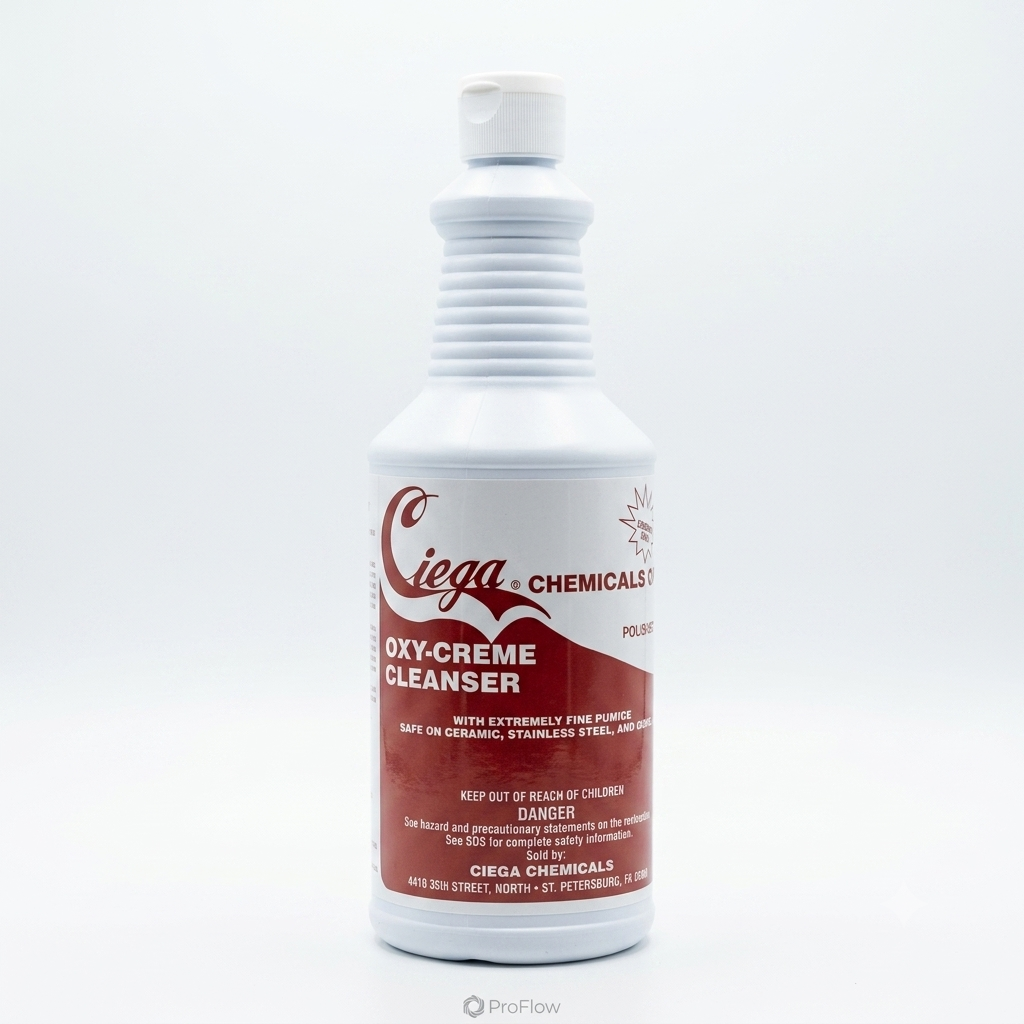 Ciega Oxy-Creme Cleanser with Fine Pumice - 32 Fl Oz
